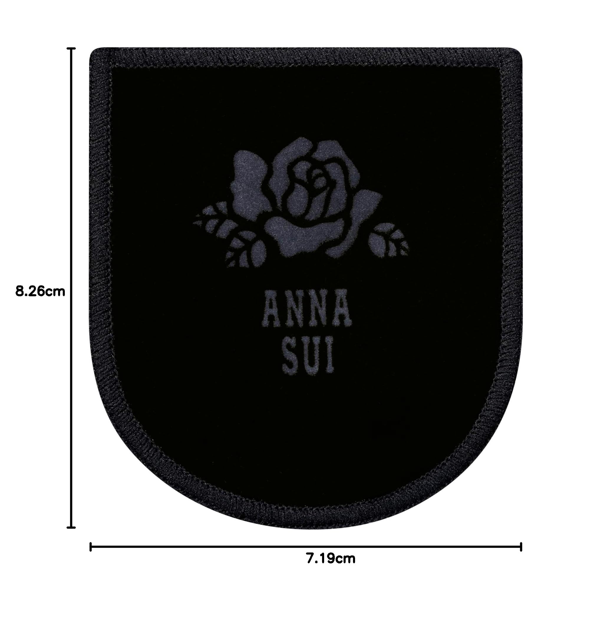 ANNA SUI Beauty Mirror Rose, Compact Folding Hand Mirror with